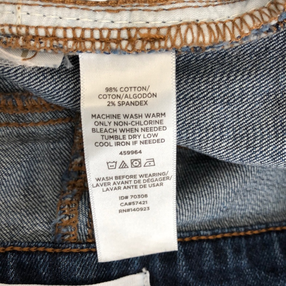 Made and Loved Loft Denim Shorts Size 2 (26) - Picture 9 of 9